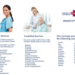 Mercy Plus Healthcare services - Skilled Home Care, Unskilled Home Care, Flushing Michigan