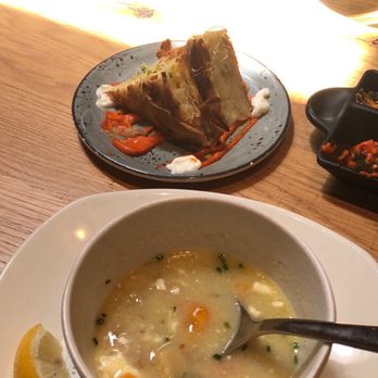 AMBAR Restaurant, Capitol Hill - Veal soup and cheese pie - Modern European Near Me - Washington, DC, District of Columbia AMBAR Restaurant, Capitol Hill - Veal soup and cheese pie - Modern European Near Me - Washington, DC, District of Columbia