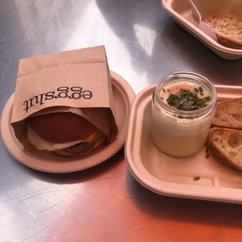 Eggslut - Sausage, Egg & Cheese, poutine - Breakfast & Brunch Near Me - Los Angeles, California