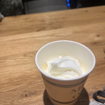 Misha's Coffee - Whipped cream to top my latte - Coffee & Tea Near Me - Alexandria, Virginia