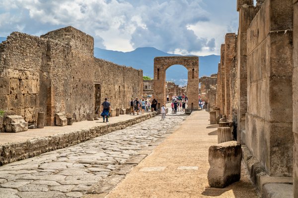 Archaeological Park of Pompeii by null