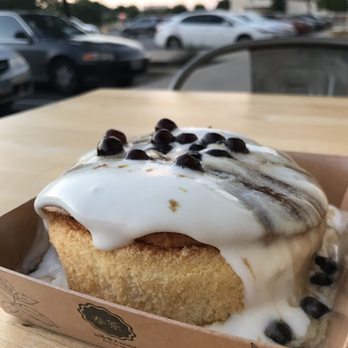 Feng Cha Austin - Sea salt boba cake $4.99- the cake is housemade, super fluffy, and not too sweet! Wished they piled more boba on top, but still recommend! - Coffee & Tea Near Me - Austin, Texas Feng Cha Austin - Sea salt boba cake $4.99- the cake is housemade, super fluffy, and not too sweet! Wished they piled more boba on top, but still recommend! - Coffee & Tea Near Me - Austin, Texas