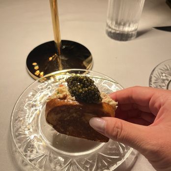Maple & Ash - Lobster roll with caviar - Seafood Near Me - Boston, Massachusetts Maple & Ash - Lobster roll with caviar - Seafood Near Me - Boston, Massachusetts