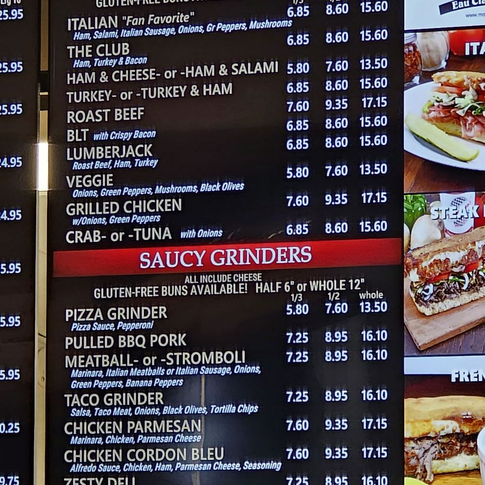 Mancino's Grinders & Pizza - Menu - Italian Near Me - Eau Claire, Wisconsin Mancino's Grinders & Pizza - Menu - Italian Near Me - Eau Claire, Wisconsin