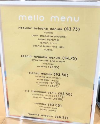 Menu photo 6 Mello Vancouver, BC Menu photo 6 Mello Vancouver, BC