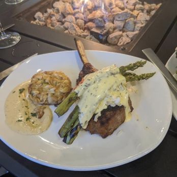 DC Prime Steaks - Lamb Chop with King crab Oscar - Steakhouses Near Me - Ashburn, Virginia