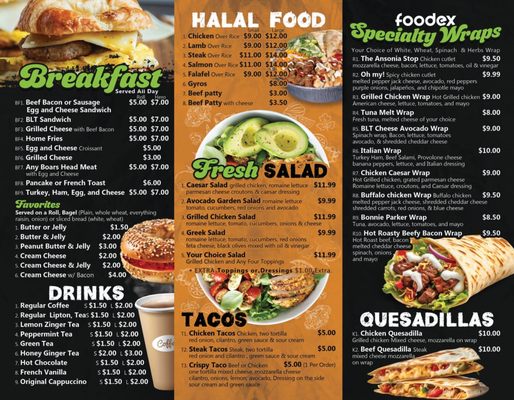 Menu photo 2 Foodex Deli Ansonia, CT Menu photo 2 Foodex Deli Ansonia, CT
