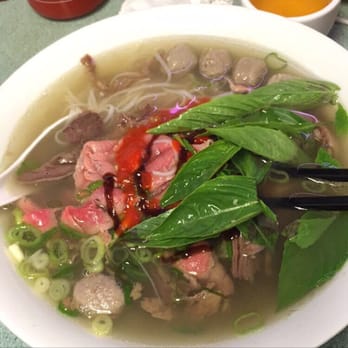 Pho Con Bo - Large Rare beef, well done flank & beef balls. - Vietnamese Near Me - North York, Ontario Pho Con Bo - Large Rare beef, well done flank & beef balls. - Vietnamese Near Me - North York, Ontario