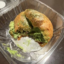 Matcha puff