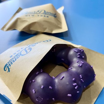 Bear Donut - Lavender Mochi Donut ($3.75) - Donuts Near Me - New York, New York
