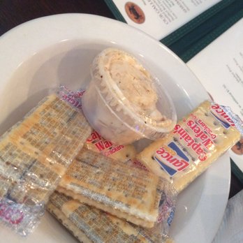 Cedar River Seafood - Free crackers and spread - Seafood Near Me - Gainesville, Florida Cedar River Seafood - Free crackers and spread - Seafood Near Me - Gainesville, Florida