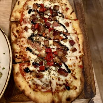 The Warbler - Bacon & date flatbread - Pasta Shops Near Me - Chicago, Illinois