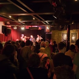 The Jazz Bar on a busy night