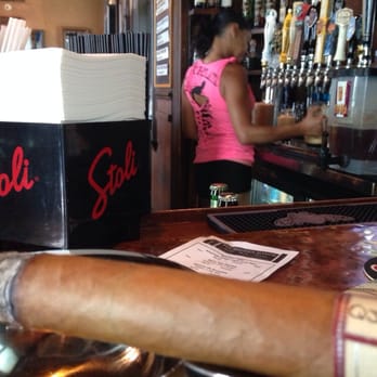 The Wooden Match - A CI cigar smolders while a Thomas Creek Dirty Monk is poured. - Burgers Near Me - Bethlehem, Pennsylvania