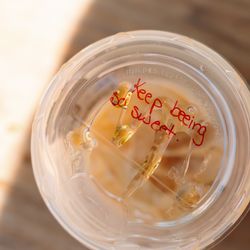 SGT Coffee - Our locally (two blocks away) sourced honey flavors our Bee Recon (Honey Latte). Consistently smooth coffee and just-right sweetness!