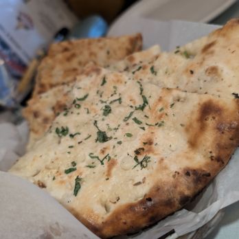 Everest Himalayan Cuisine - Garlic Cilantro Naan & Onion Naan - Himalayan/Nepalese Near Me - Encinitas, California