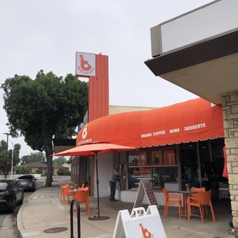 Ballers & Brew - Can't miss Bright orange place - Desserts Near Me - Burbank, California Ballers & Brew - Can't miss Bright orange place - Desserts Near Me - Burbank, California