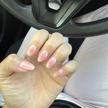 Finesse Nails and Spa - Builder gel with ombré design - Nail Salons Near Me - Palm Springs, California Finesse Nails and Spa - Builder gel with ombré design - Nail Salons Near Me - Palm Springs, California