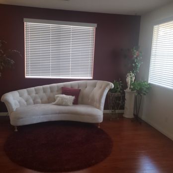 Home Make Over - Burgundy accent wall and white walls - Painters Near Me Home Make Over - Burgundy accent wall and white walls - Painters Near Me