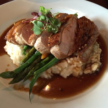9 Elm American Bistro - Seared duck breast, medium rare. - New American Near Me - Danvers, Massachusetts 9 Elm American Bistro - Seared duck breast, medium rare. - New American Near Me - Danvers, Massachusetts