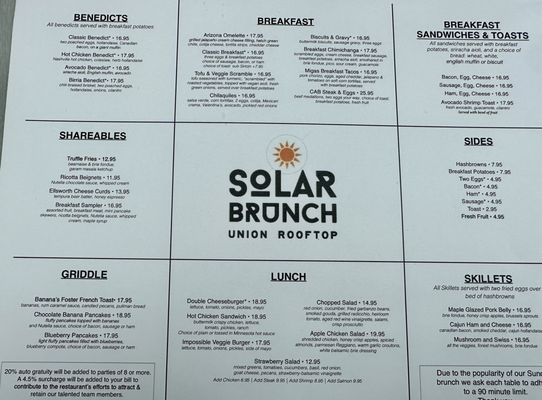 Menu photo 6 Union Rooftop Minneapolis, MN Menu photo 6 Union Rooftop Minneapolis, MN