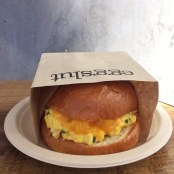 Eggslut - Fairfax sandwich with avocado - Breakfast & Brunch Near Me - Los Angeles, California