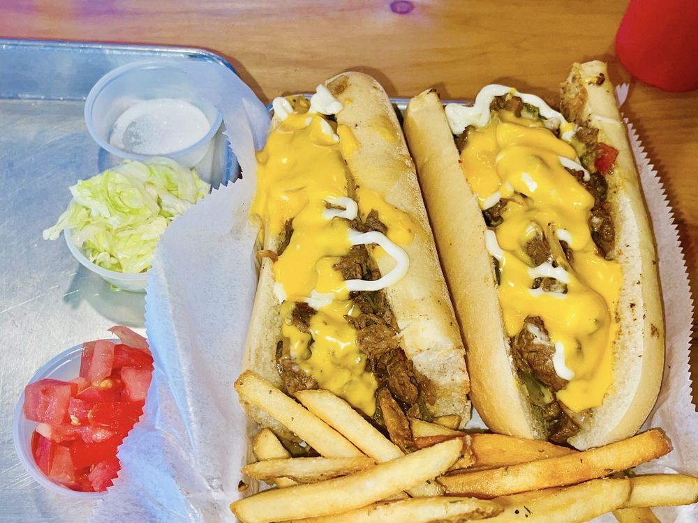 Food from Urgie's Cheesesteak