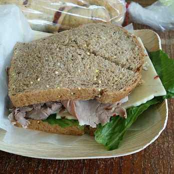 Great Harvest Bread Company - Pepper Bleu Roast Beef - Coffee & Tea Near Me - Vernon, Connecticut