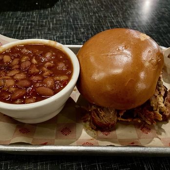 Lucille's Smokehouse Bar-B-Que - LUCILLE'S ORIGINAL PULLED PORK SANDWICH - Barbeque Near Me - Montebello, California Lucille's Smokehouse Bar-B-Que - LUCILLE'S ORIGINAL PULLED PORK SANDWICH - Barbeque Near Me - Montebello, California