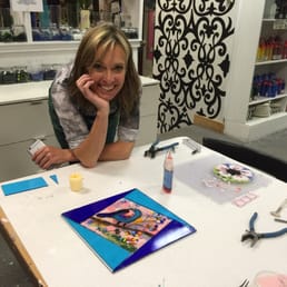 Beth is an amazing glass fusing teacher.