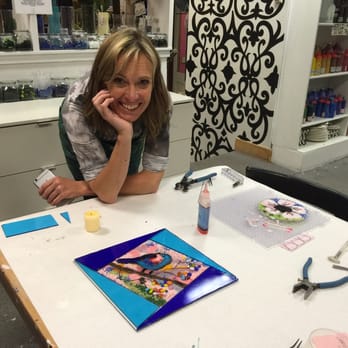 Ready Paint Fire - Beth is an amazing glass fusing teacher. - Art Galleries Near Me - Breckenridge, Colorado