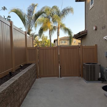 Stylistic Fencing - After - Double Gate - Fences & Gates Near Me - Carlsbad, California Stylistic Fencing - After - Double Gate - Fences & Gates Near Me - Carlsbad, California