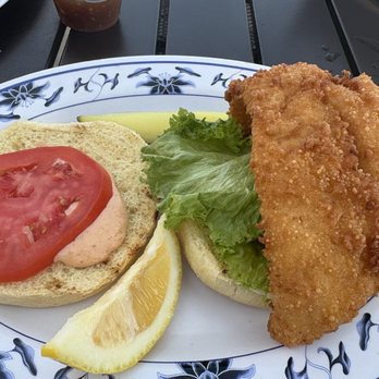 Andrea  Beach Bar - Fish sandwich - Cocktail Bars Near Me - Westerly, Rhode Island