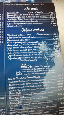Menu photo 3 Chez Lolo St Palais sur Mer, 17
