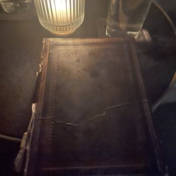 Hecate - Menu book - Speakeasies Near Me - Boston, Massachusetts