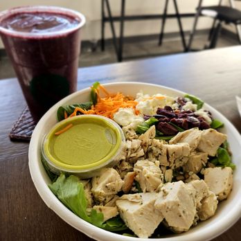 Crisp & Green - Build-your-own salad and a Purple Rain smoothie - Salad Near Me - Minneapolis, Minnesota