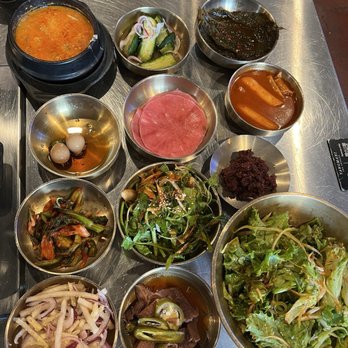 Yangmani - Banchan galore - Korean Near Me - Los Angeles, California Yangmani - Banchan galore - Korean Near Me - Los Angeles, California