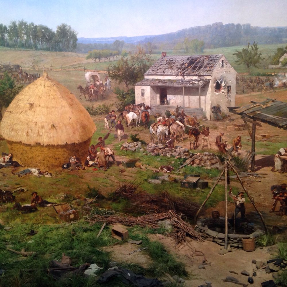 The Brickhouse Inn - Part of the famous and stunning cyclorama painting at Gettysburg, PA. - Hotels Near Me - Gettysburg, Pennsylvania