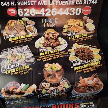 Mariscos Villa Del Mar - Seafood Near Me - La Puente, California