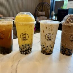 Dirty Brown Sugar Milk with Boba Dirty Brown Sugar Milk with Boba