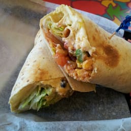 Hummus Veggie Wrap