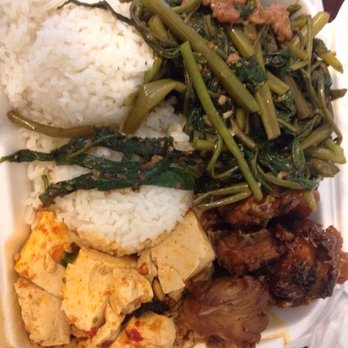 Taiwan Cafe - Three entrees with rice. - Taiwanese Near Me - Plano, Texas Taiwan Cafe - Three entrees with rice. - Taiwanese Near Me - Plano, Texas