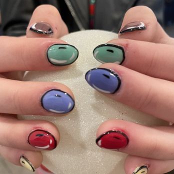 Apple Nails & Spa - Comic book nails! - Nail Salons Near Me - Mesa, Arizona