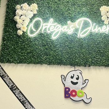 Ortega's Diner - Restaurant sign - Mexican Near Me - Fontana, California
