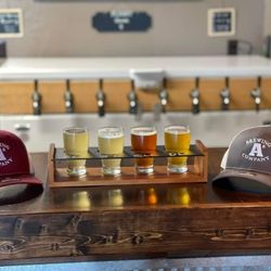 A Squared Brewing Company - We iffee flights and apparel