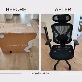 Ivan Glendale - Assembly of Office Chair - Furniture Assembly Near Me - Glendale, California Ivan Glendale - Assembly of Office Chair - Furniture Assembly Near Me - Glendale, California