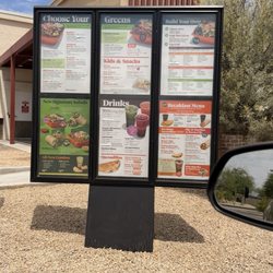 Menu - July 2026