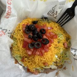 Bean/cheese Tostada!!