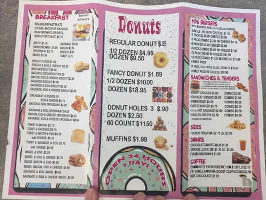 Menu photo 2 Sweet Things Donuts and Grill Metairie, LA Menu photo 2 Sweet Things Donuts and Grill Metairie, LA