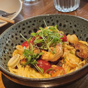 NEP Cafe - Seafood tom kha pasta - Breakfast & Brunch Near Me - Irvine, California